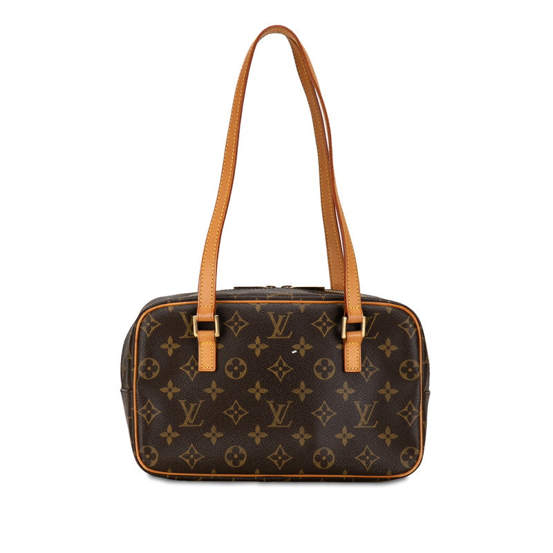 Louis Vuitton Monogram City MM Handbag M51182 Brown PVC Leather Louis Vuitton