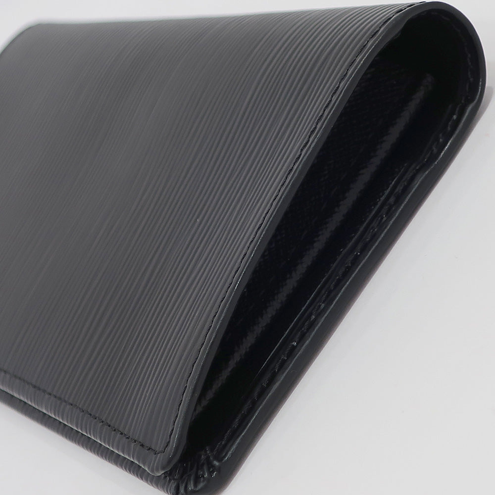 Louis Vuitton Double Fold Wallet Portefolio Braza Model M66542 Epileptic Silver/war Gold Dress Small s Preservation Bag Box