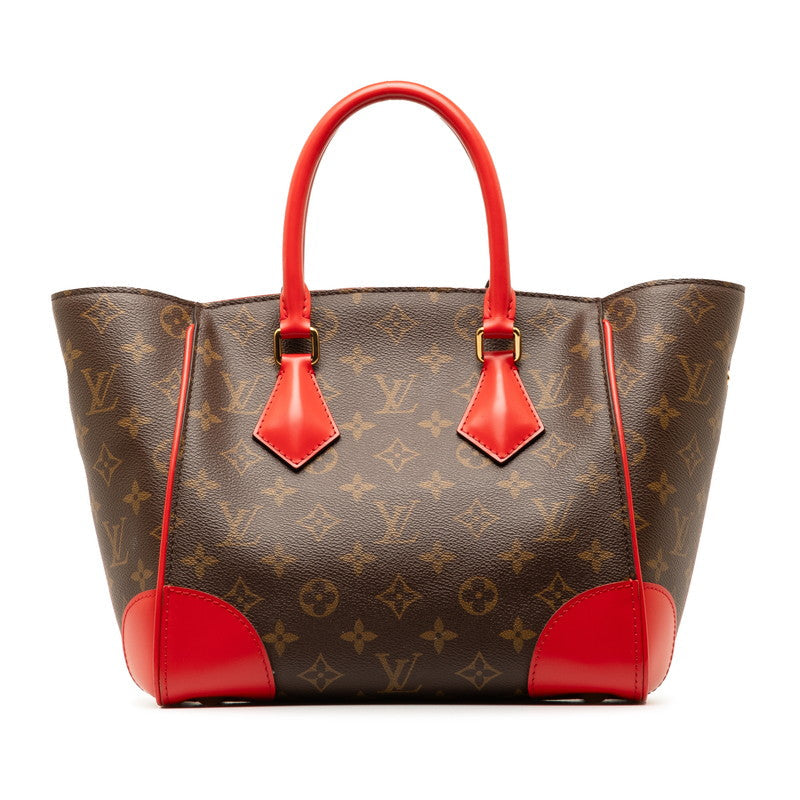 Louis Vuitton Monogram Phoenix PM Handbag M41537 Cochlear Red Brown PVC Leather Louis Vuitton