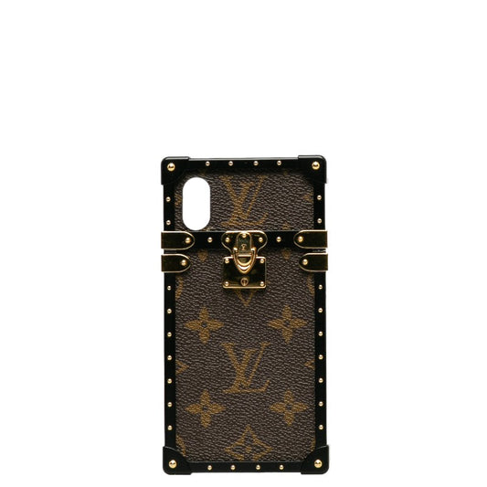 LOUIS VUITTON Louis Vuitton Monogram M62618 Other Small Metal/Make-up Brown Multicolor