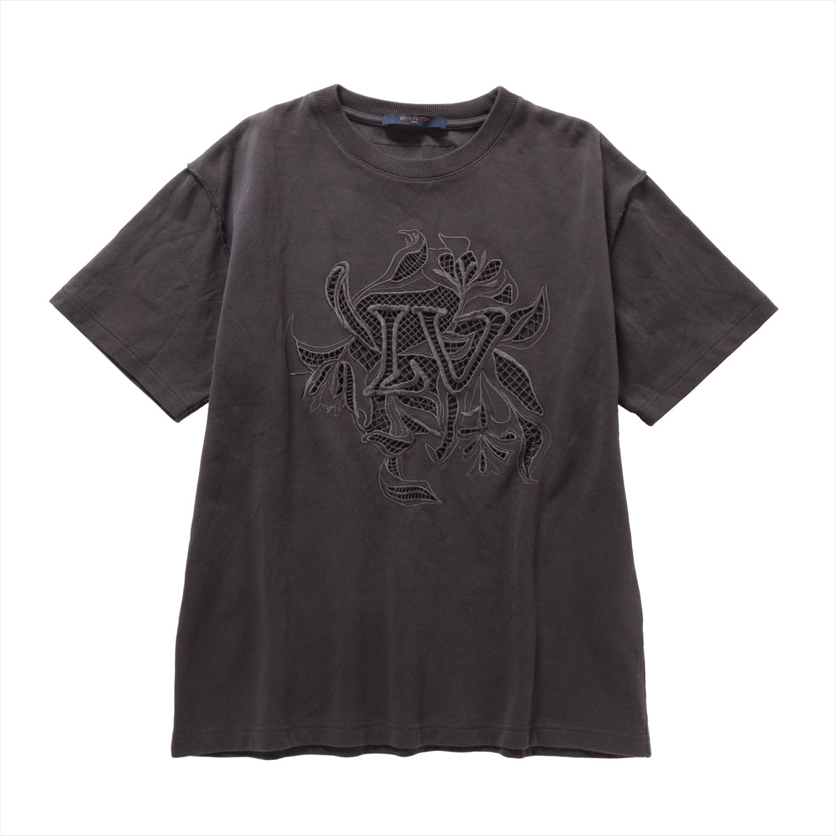 Louis Vuitton 20SS Cotton S Grey LV Vegetable Race Embroidery RM201