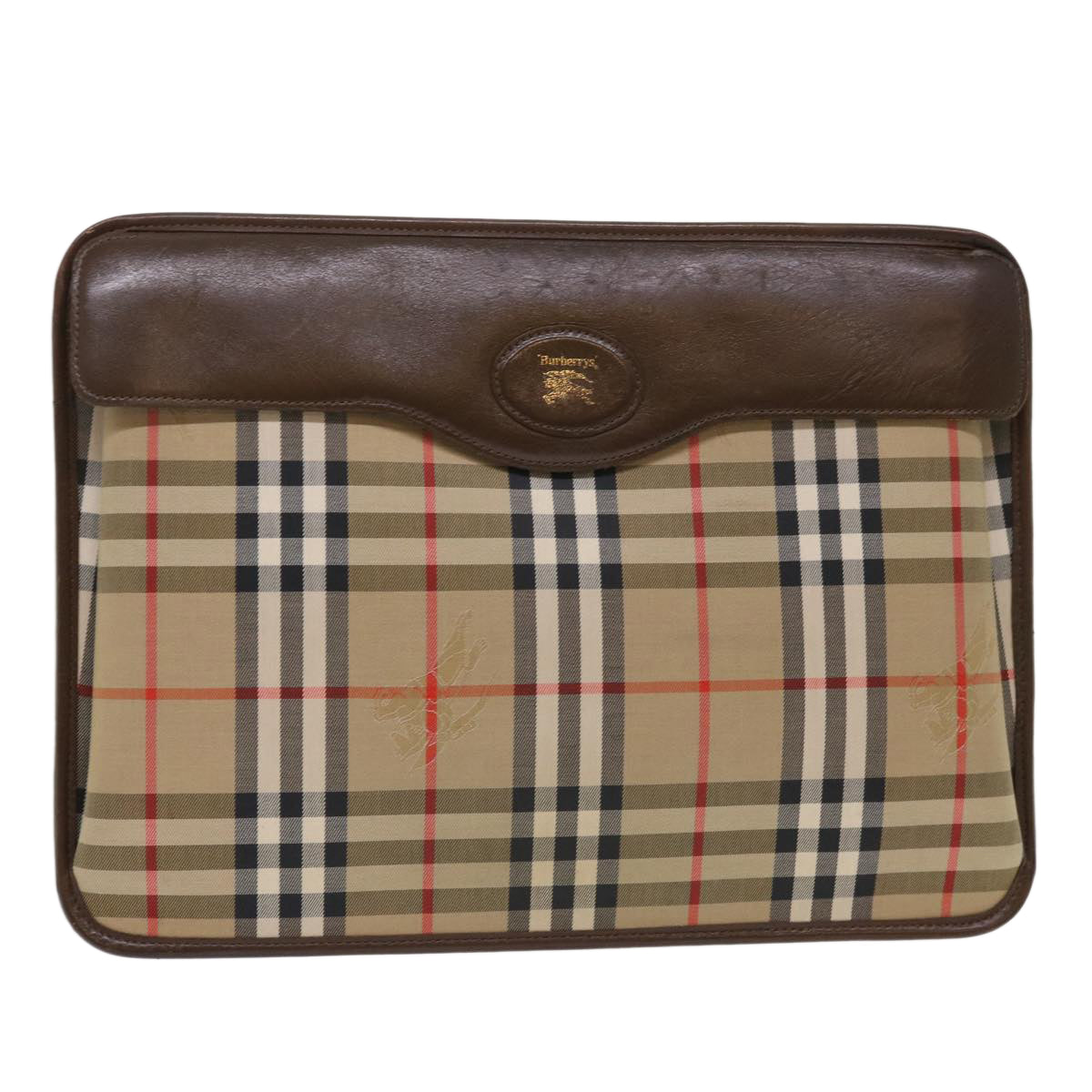 Burberry Check Clutch - Rovelle Bags