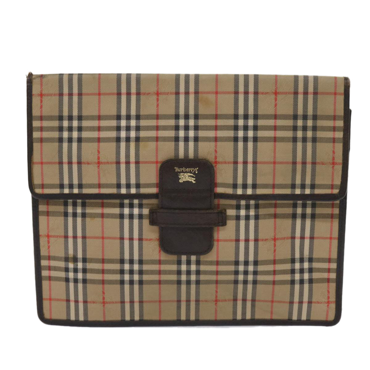 Burberry Check Clutch - Rovelle Bags
