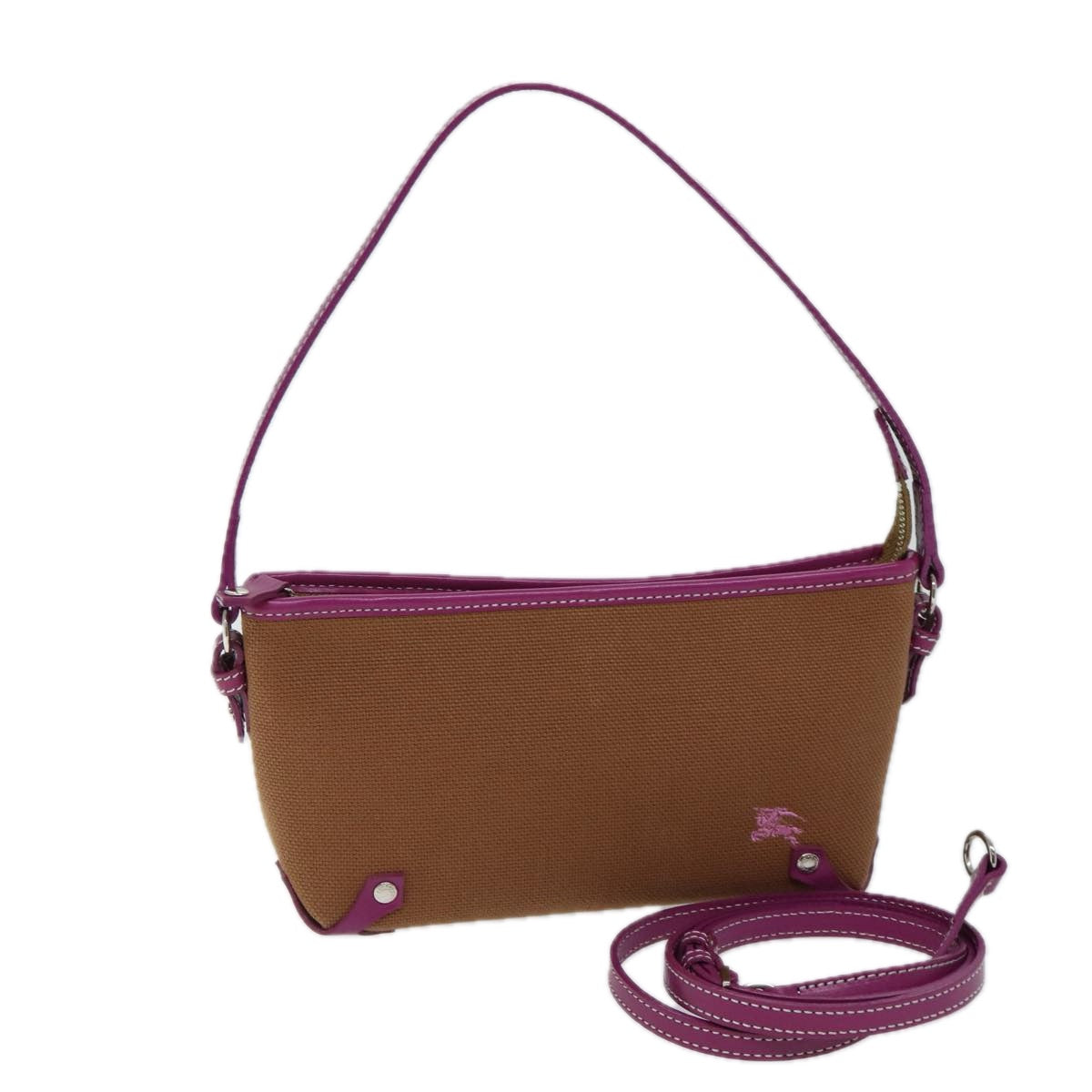 Burberry Label Auth Shoulder Bag - Rovelle Bags