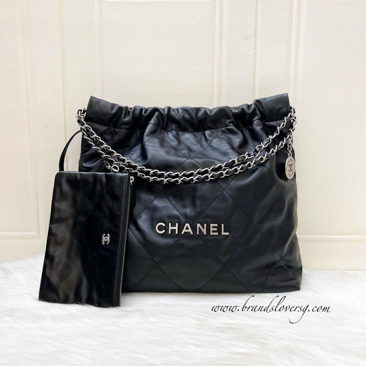 Chanel 22 Medium Hobo Handbag - Rovelle Bags