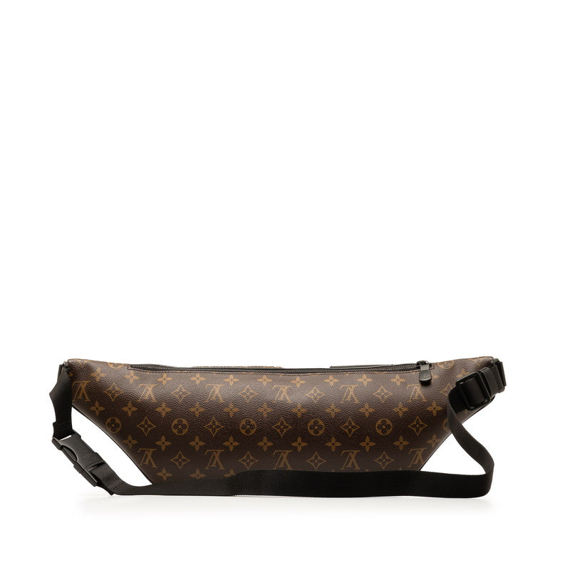 Louis Vuitton Monogram MacArthur Christopher Bumper Bag Body Bag M45337 Brown Black PVC Leather Men LOUIS VUITTON