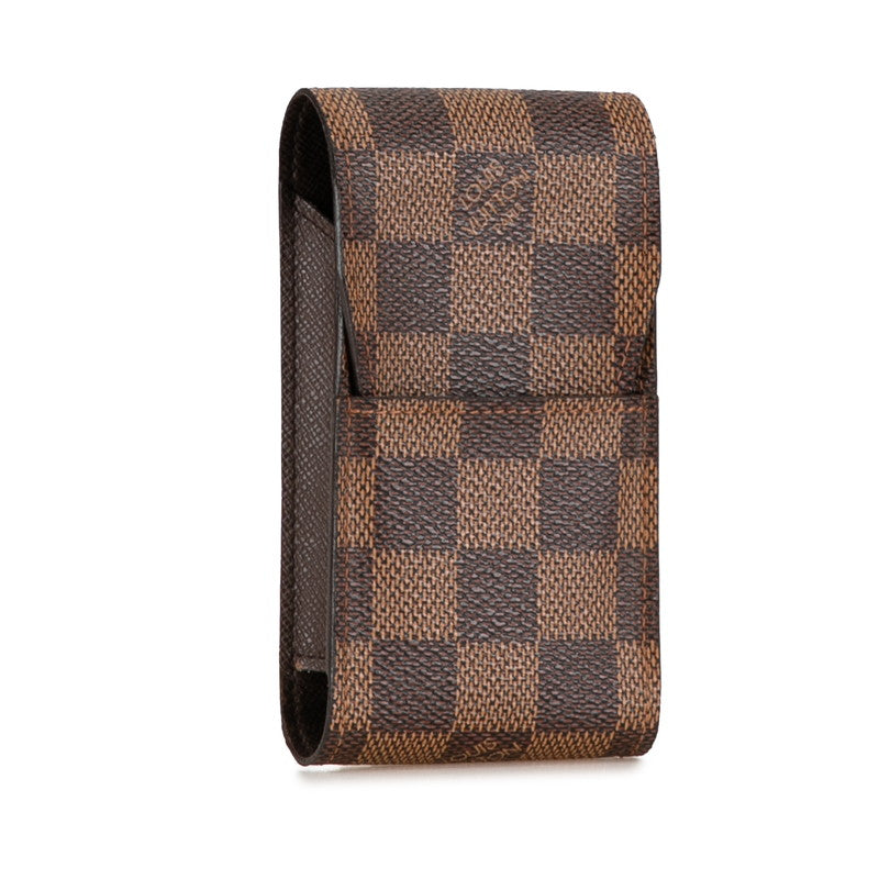 Louis Vuitton Damier Etoile Cigarette N63024 Brown PVC Leather Louis Vuitton