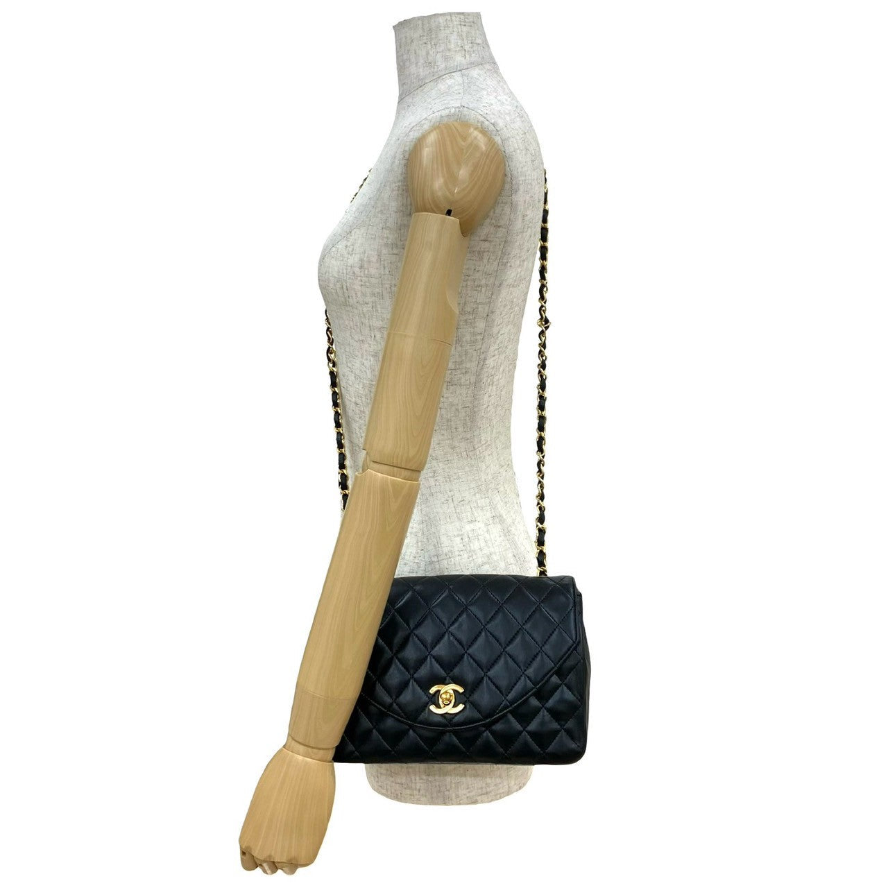 Chanel Lambskin Leather Shoulder Bag - Rovelle Bags