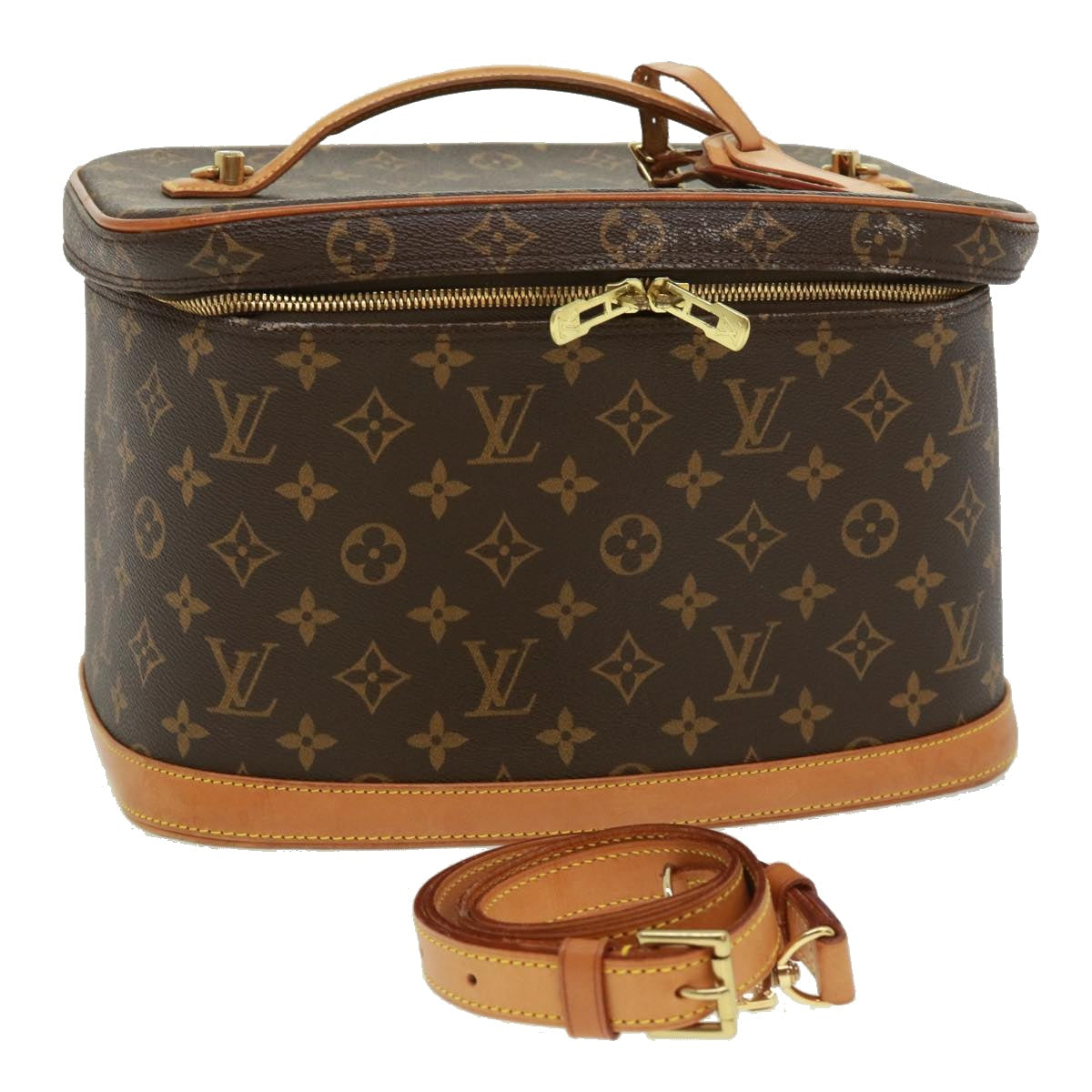 LOUIS VUITTON Monogram Nice Hand Bag M47280 LV Auth am3250