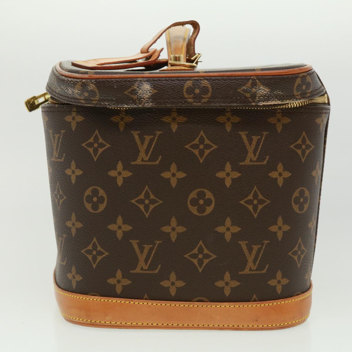 LOUIS VUITTON Monogram Nice Hand Bag M47280 LV Auth am3250