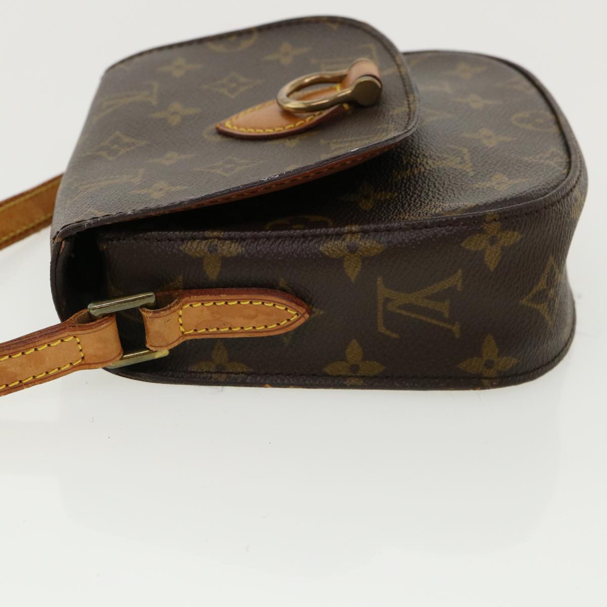 LOUIS VUITTON Monogram Saint Cloud PM Shoulder Bag M51244 LV Auth am3665