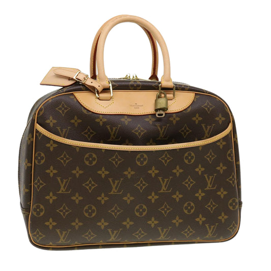 LOUIS VUITTON Monogram Deauville Hand Bag M47270 LV Auth am4015