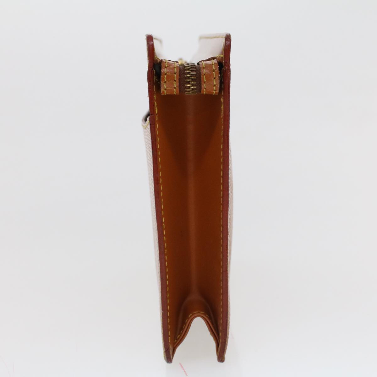 LOUIS VUITTON Epi Pochette Homme Clutch Bag Brown M52528 LV am4447