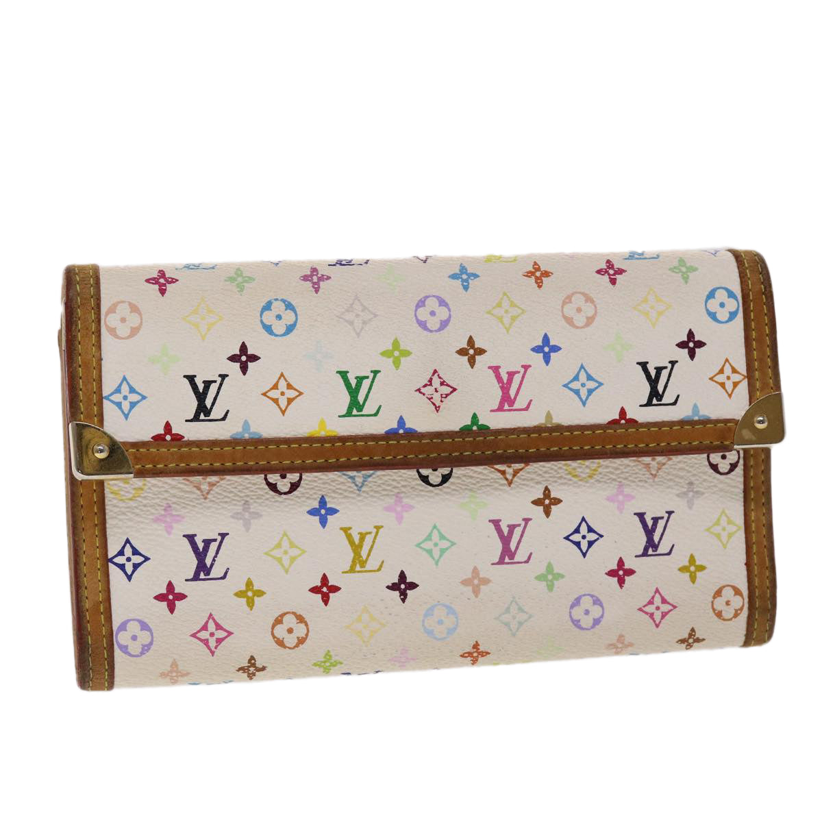 LOUIS VUITTON Multicolor Porte Tresor International Wallet M92659 LV am4725