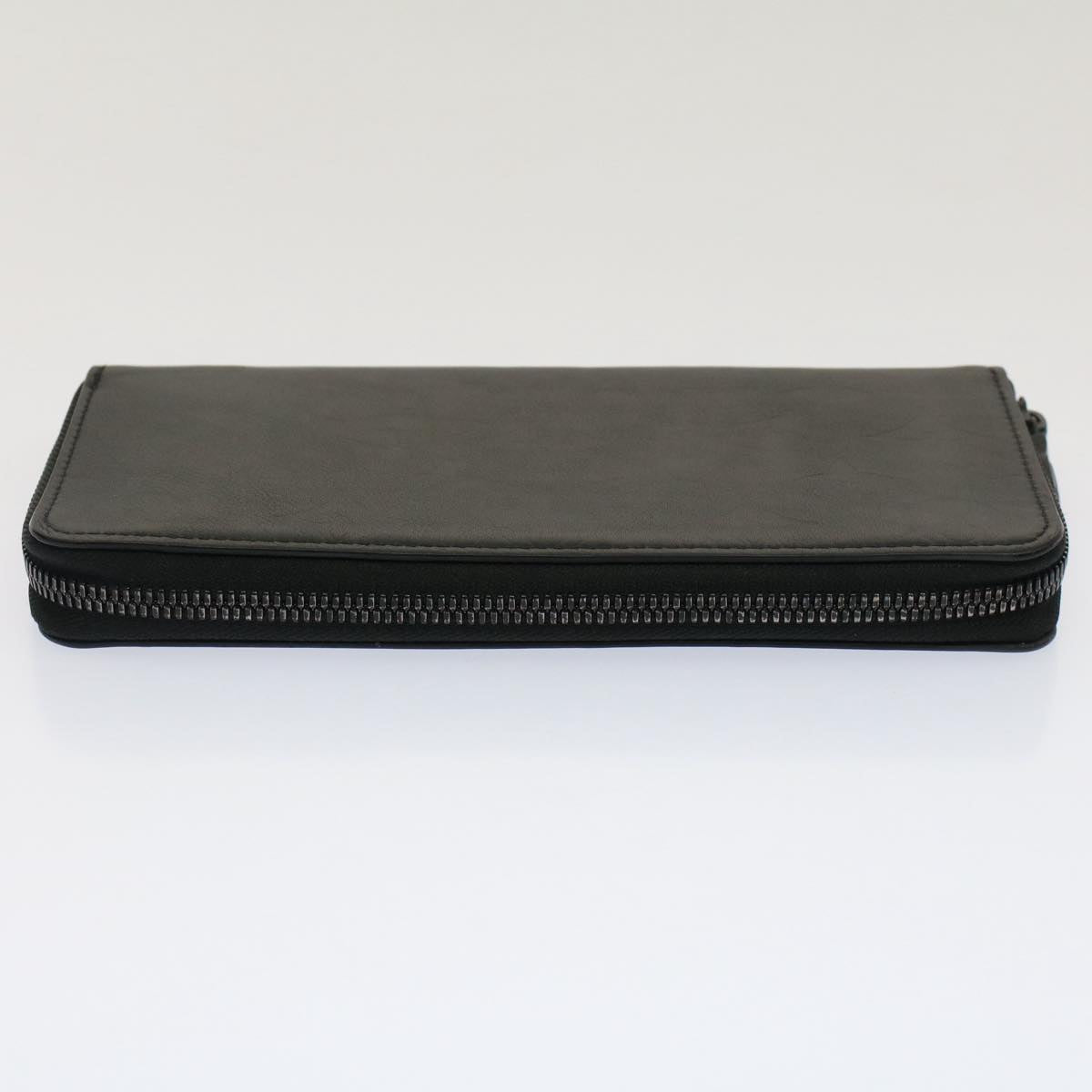 LOUIS VUITTON Monogram Shadow Zippy Wallet Vertical Black M62902 LV Auth am4919