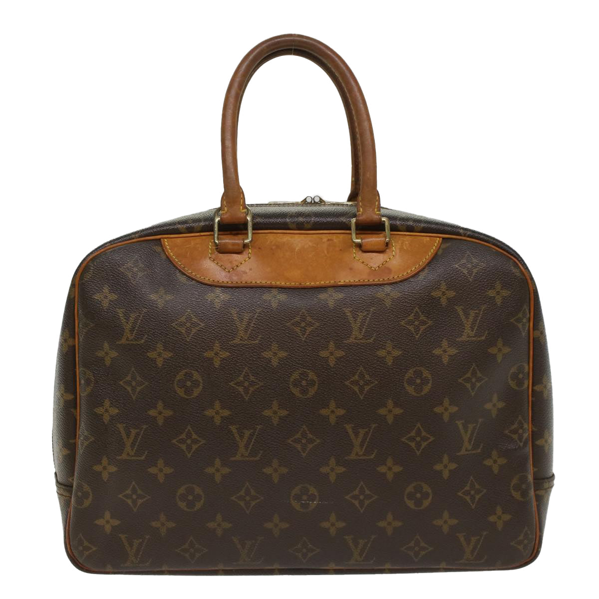 LOUIS VUITTON Monogram Deauville Hand Bag M47270 LV Auth ar10168B