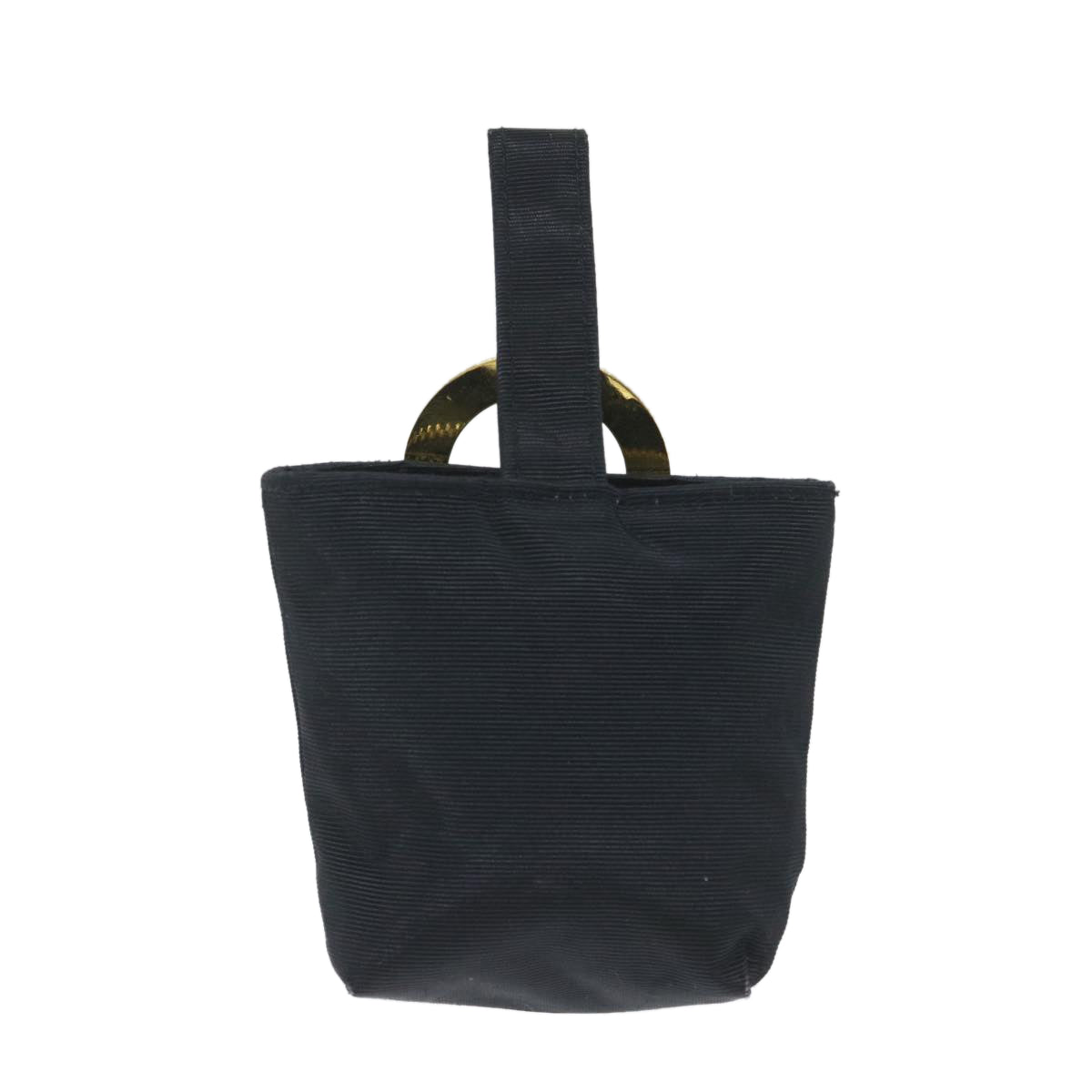 Luxury CELINE Circle Pouch Nylon Black ar10550B