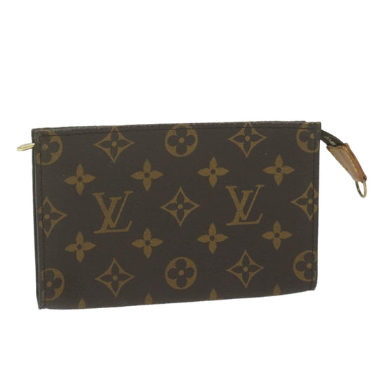 LOUIS VUITTON Monogram Bucket PM Accessory Pouch LV Auth ar11020