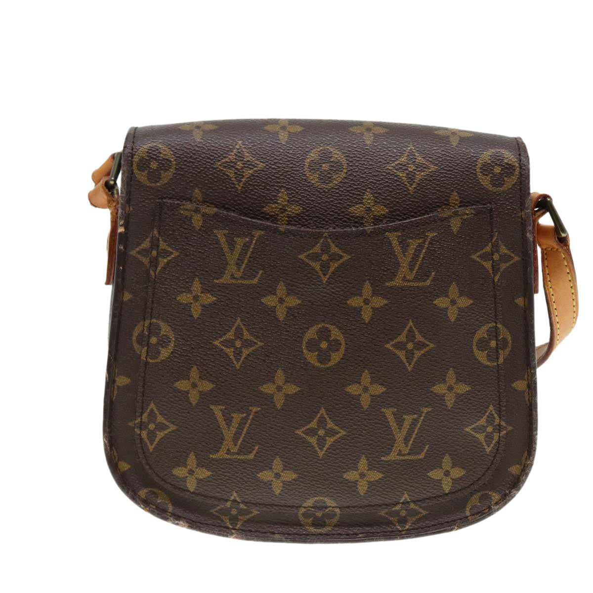 LOUIS VUITTON Monogram Saint Cloud MM Shoulder Bag M51243 LV Auth ar12473