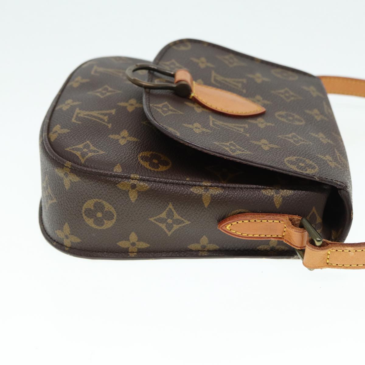 LOUIS VUITTON Monogram Saint Cloud MM Shoulder Bag M51243 LV Auth ar12473