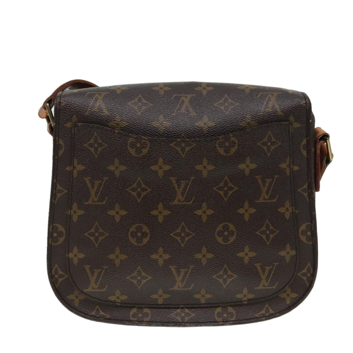 LOUIS VUITTON Monogram Saint Cloud GM Shoulder Bag M51242 LV Auth ar12474