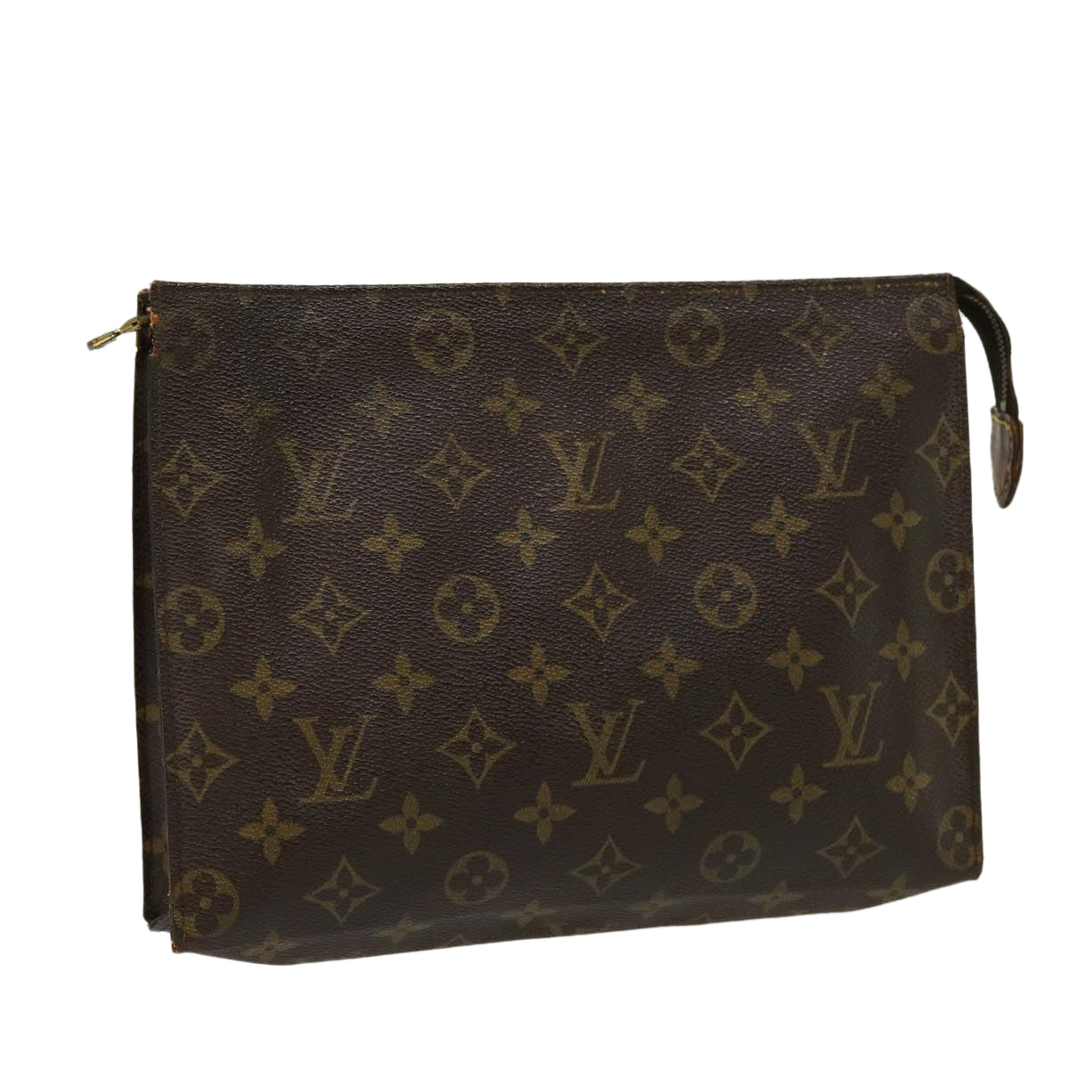 LOUIS VUITTON Monogram Poche Toilette 26 Pouch M47542 LV Auth ar7117
