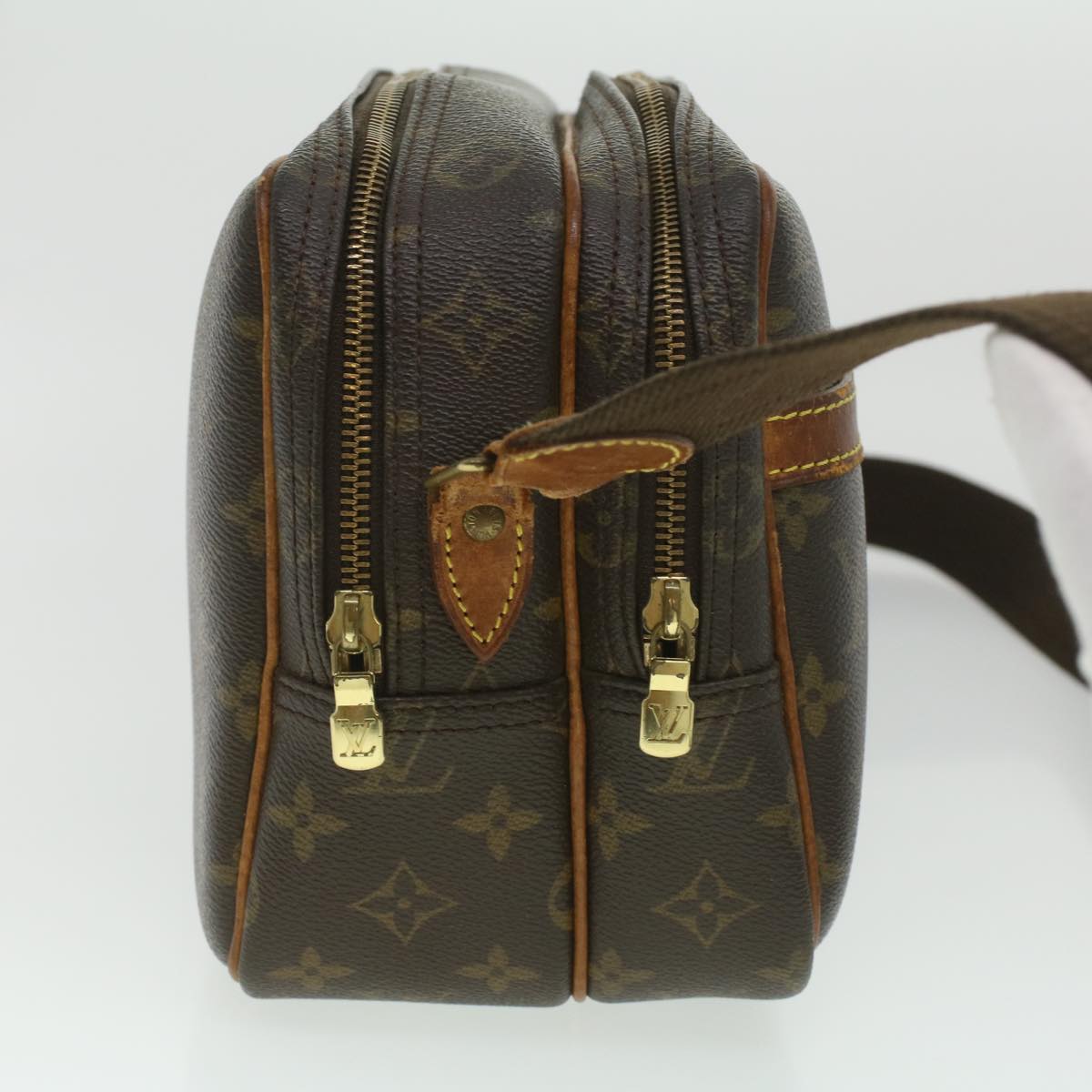 LOUIS VUITTON Monogram Reporter PM Shoulder Bag M45254 LV Auth ar8941