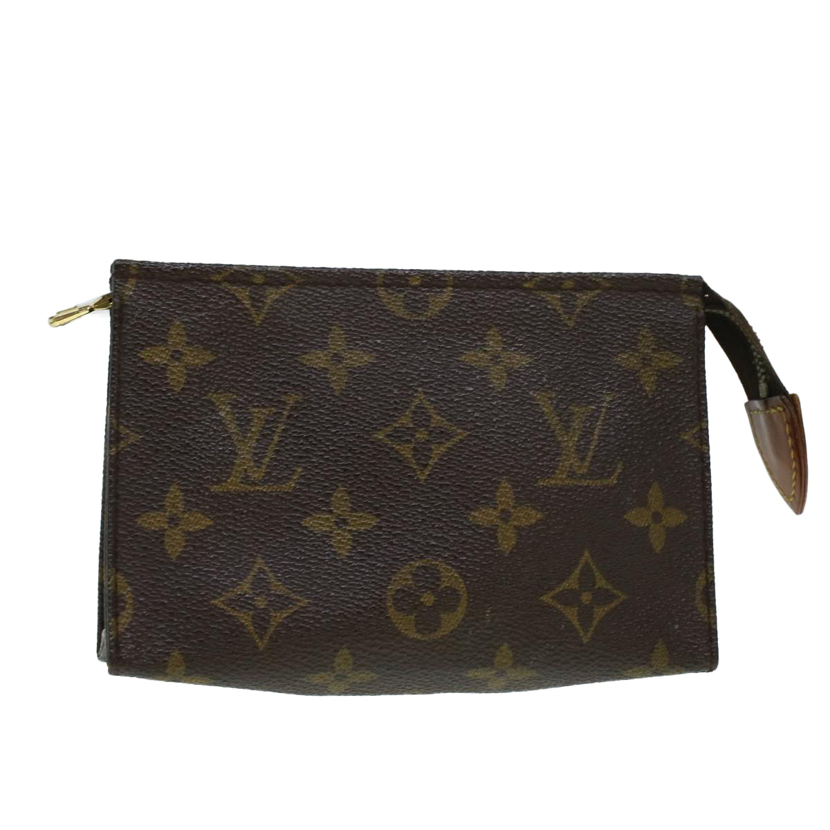 LOUIS VUITTON Monogram Poche Toilette 15 Pouch M47546 LV Auth ar9334B