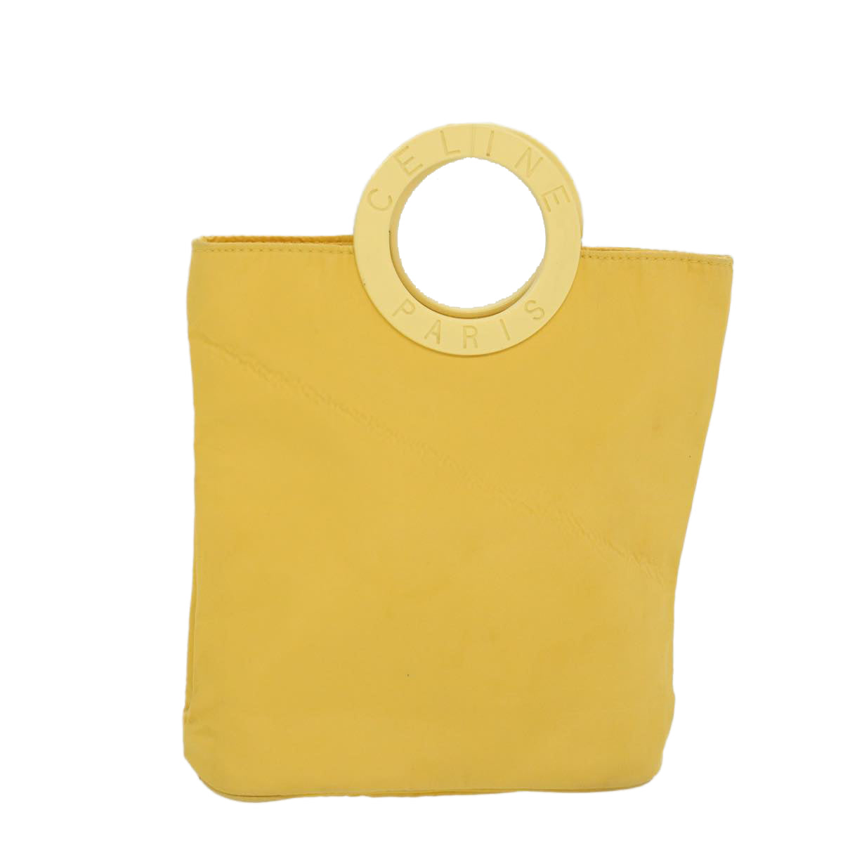 Luxury CELINE Hand Bag Nylon Yellow ar9694B
