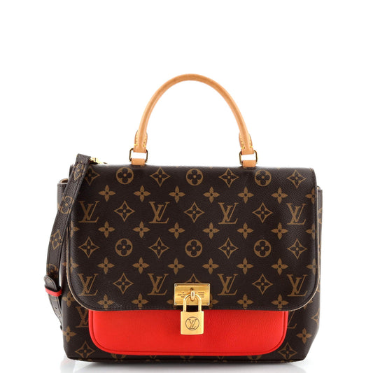 Louis Vuitton Marignan Handbag Canvas