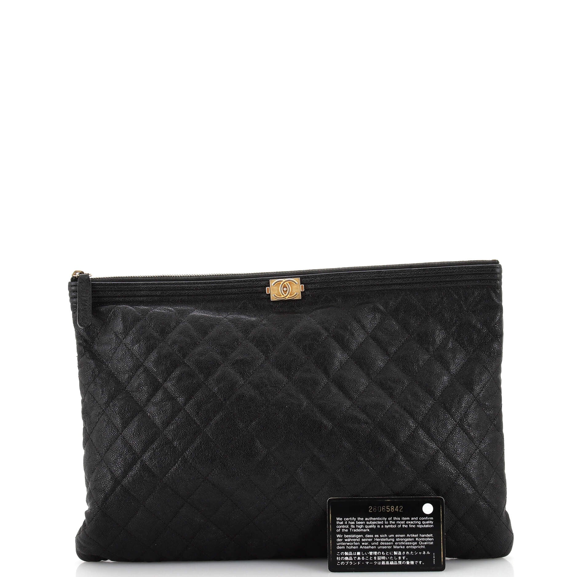 Chanel Boy Clutch - Almora Bags