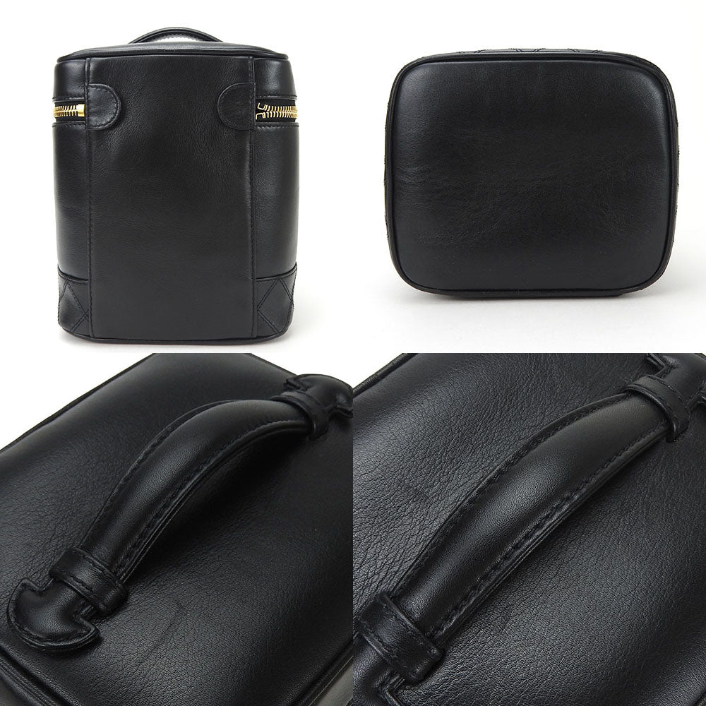 Chanel Bicolore Leather Vanity Bag
