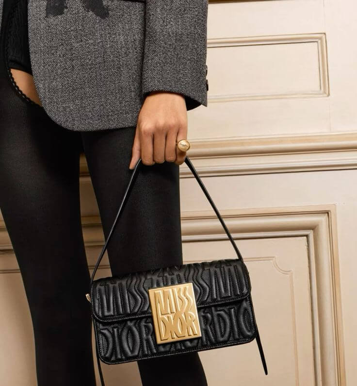 Dior Chain Leather Crossbody