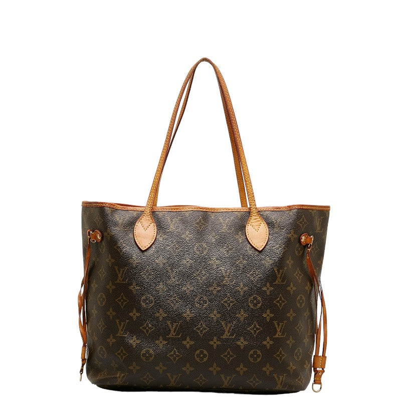 Louis Vuitton Monogram Newark GM Tote Bag M40157 Brown PVC Leather Louis Vuitton