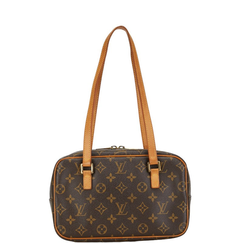 Louis Vuitton Monogram City MM Tote Bag M51182 Brown PVC Leather Louis Vuitton