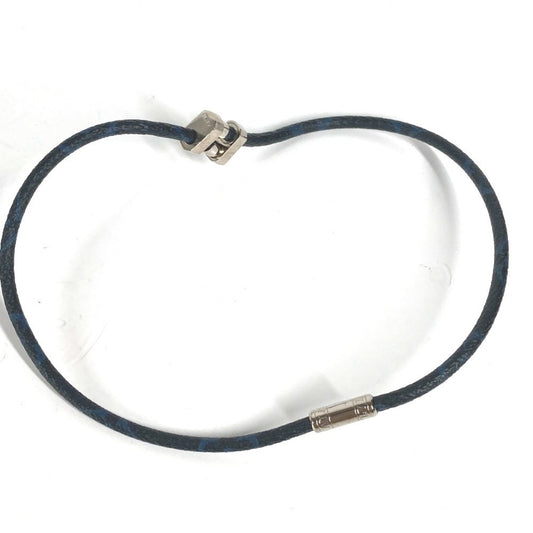 Louis Vuitton Monogram Eclipse Navy Monogram Eclipse Necklace