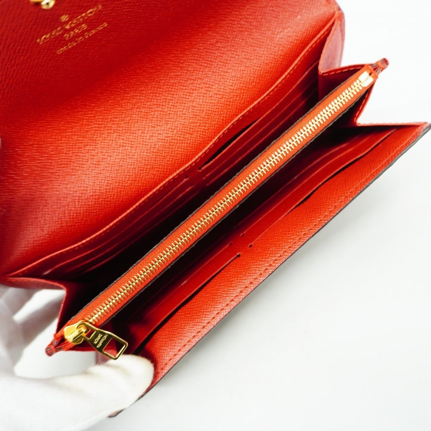 Louis Vuitton Cerise Long Wallet (Bi-Fold)