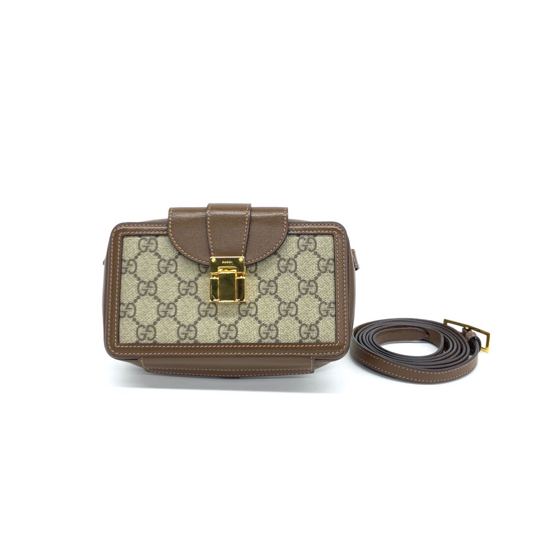 Gucci GG Supreme PVC Shoulder Bag