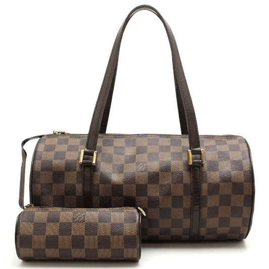 Louis Vuitton Ebene Damier Canvas Handbag Pouch