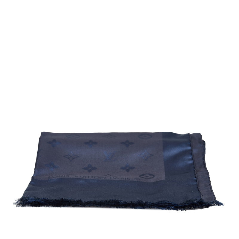 Louis Vuitton Monogram Band All-in-LV Scarf M77002 Brown Multicolor Silk Louis Vuitton