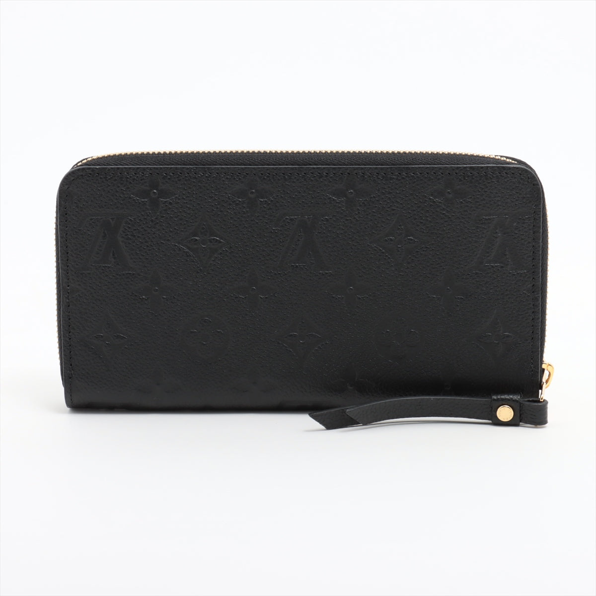 Louis Vuitton Implant Zippy Wallet M61864 Noir Round Zipper Wallet