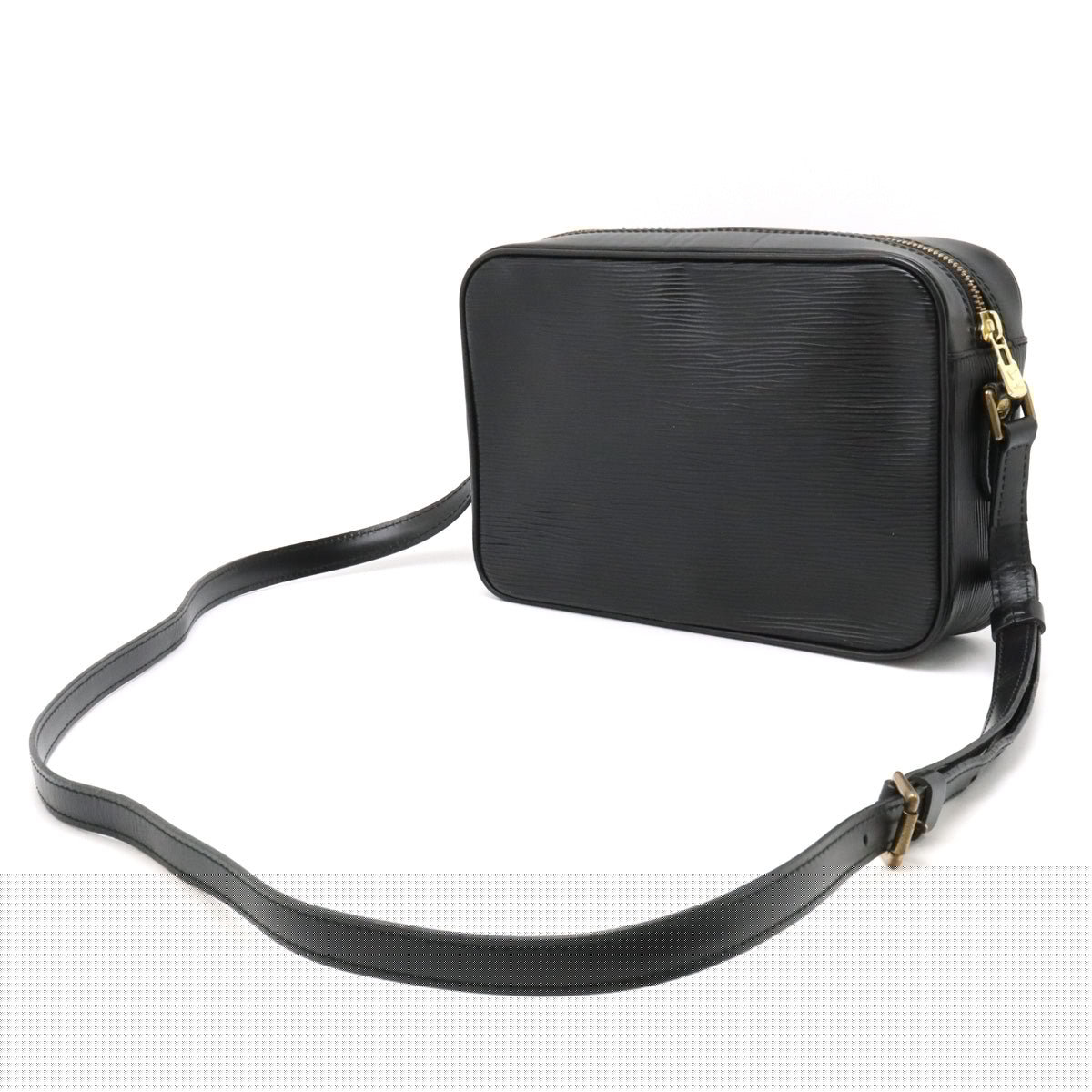 LOUIS VUITTON Louis Vuitton Epic Trocadero 24 Shoulder Bag Leather Noir Black Black Gold M52312