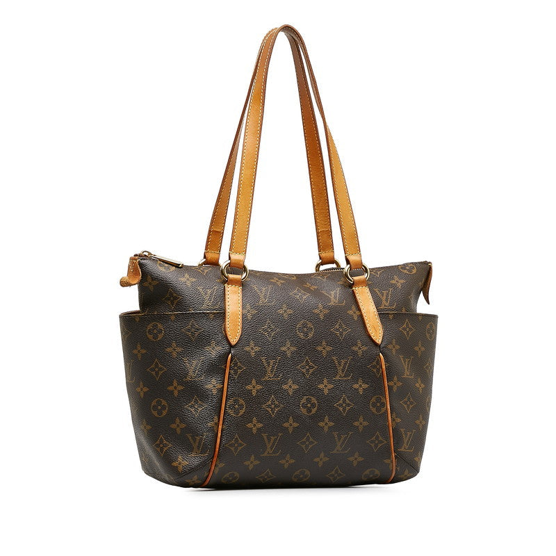 Louis Vuitton Monogram Handbag M56688 Brown PVC Leather Louis Vuitton