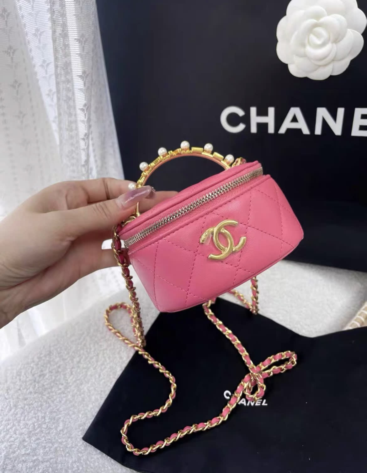Chanel Vanity Clutch - Rovelle Bags