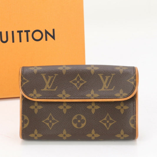 Louis Vuitton Monogram Leather Coated Canvas Fanny Pack Pochette