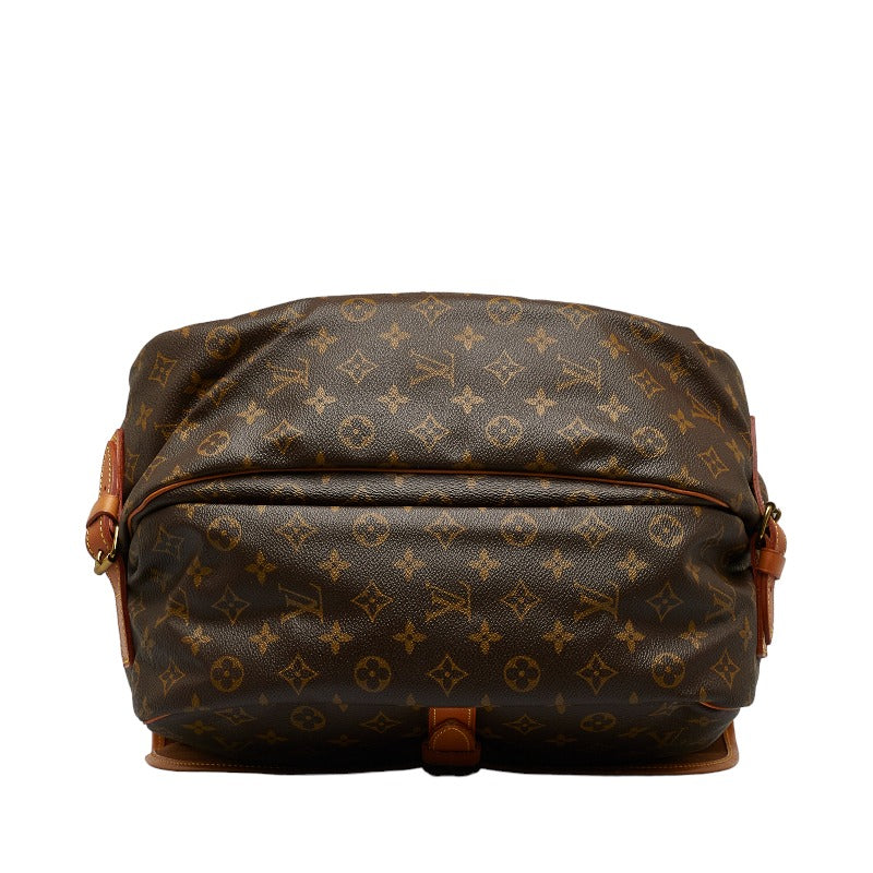 Louis Vuitton Monogram Summour 35 Shoulder Bag M42254 Brown PVC Leather Louis Vuitton