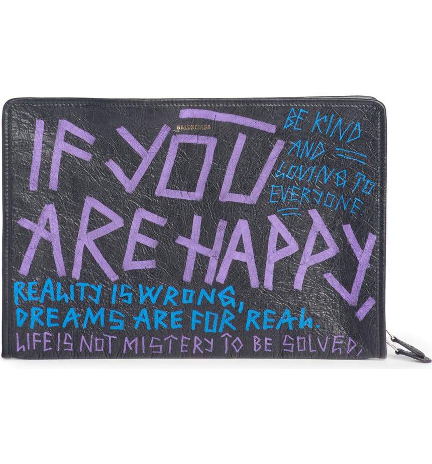 Balenciaga Arena Clutch - Rovelle Bags