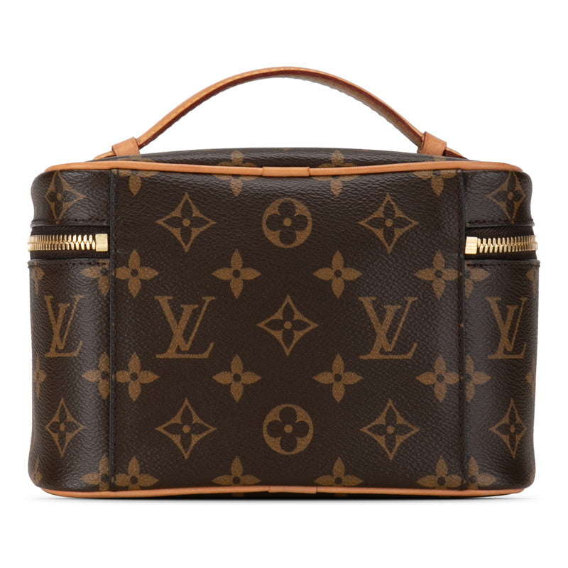 Louis Vuitton Monogram Nice Mini Vanity Bag M44495 Brown PVC Leather Louis Vuitton