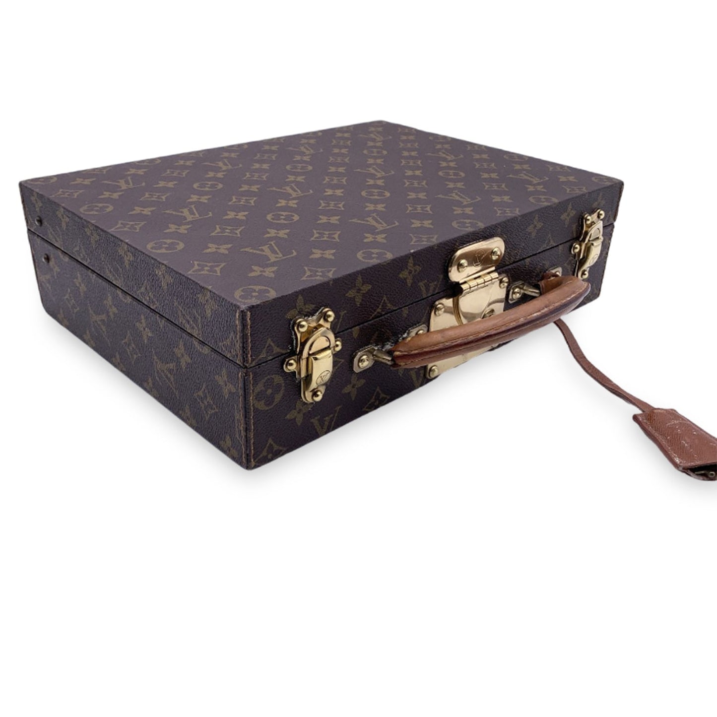 LOUIS VUITTON Monogram Canvas Boite Bijoux Jewelry Case Travel Bag