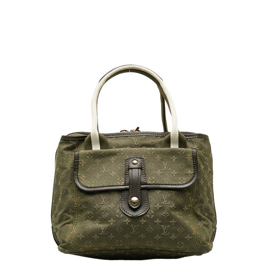 Louis Vuitton Monogram Mini Soccer Marriott Handbag M92507 Noir Karki Canvas Leather Lady Louis Vuitton